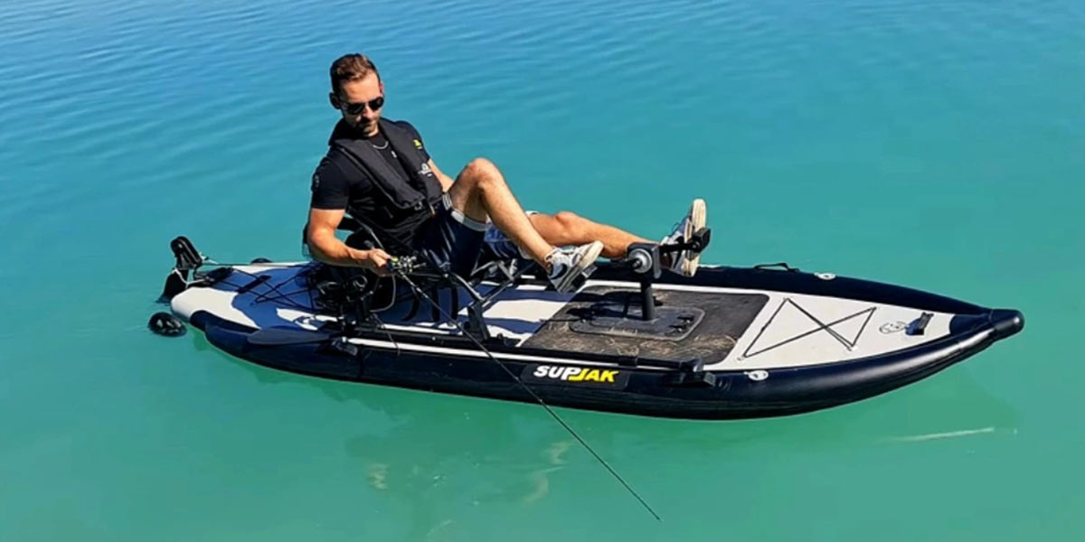 El Supjak durante la pesca vertical.