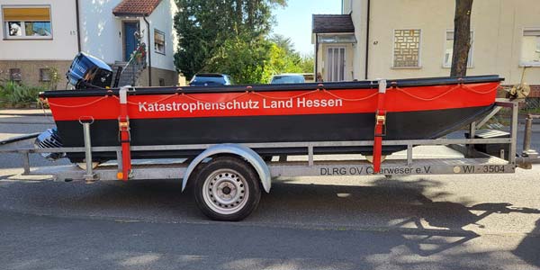 Bootsfolie Katastrophenschutz