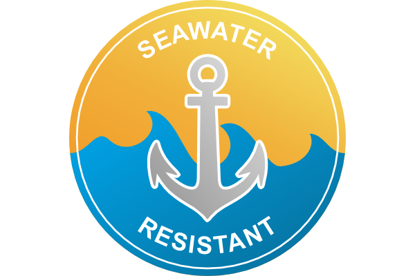 resistente all'acqua di mare