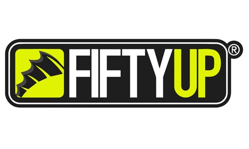 Fiftyup Logo als Aufkleber