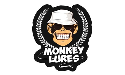 Monkey Lures Logo als Aufkleber