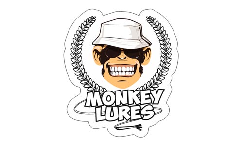 Monkey Lures Logo als Aufkleber