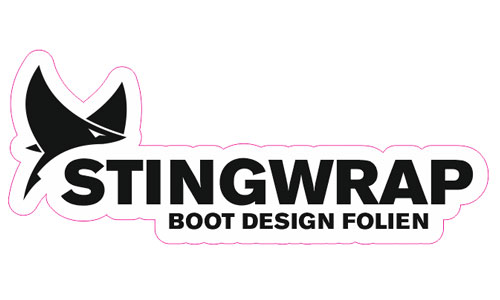 Stingwrap Logo als Aufkleber