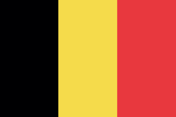 Drapeaux autocollants Belgique