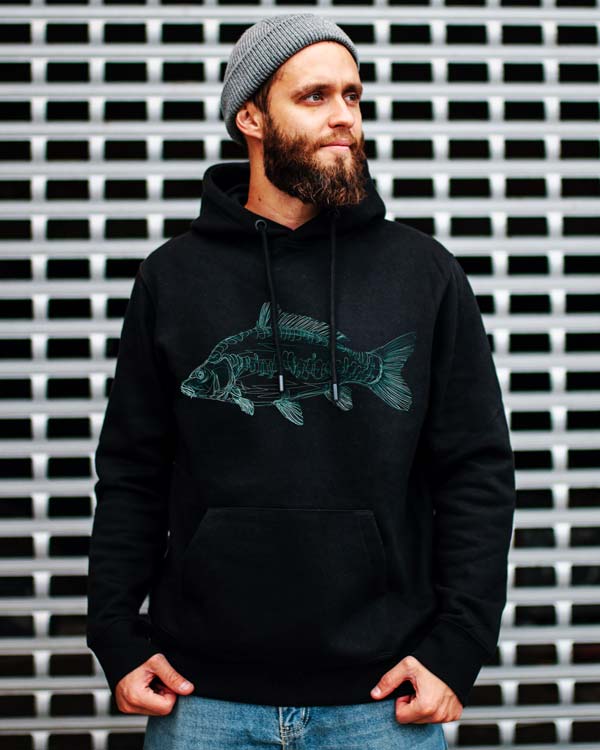 cooler Karpfen Pullover