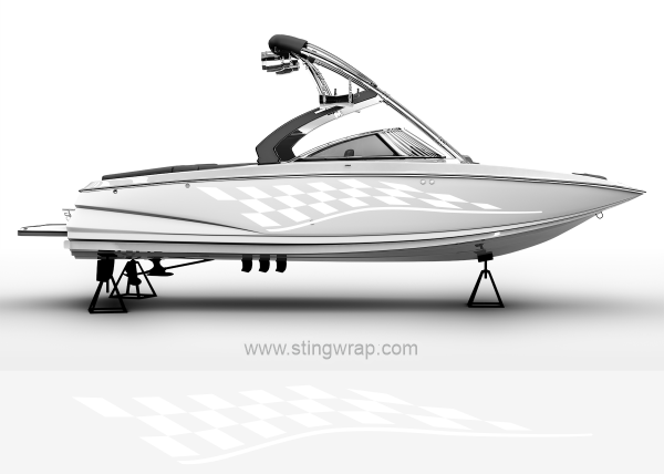 Tribal Boat stickers