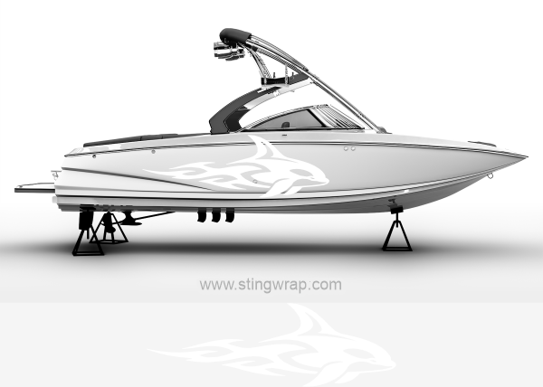 Naklejki na łódkę Orca