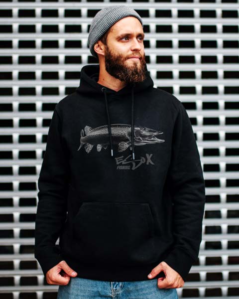 Angler Pullover mit Hecht