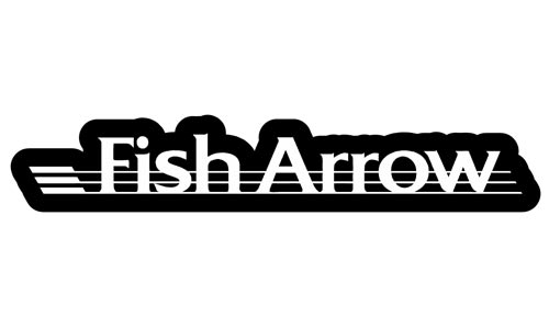 Fish Arrow Aufkleber