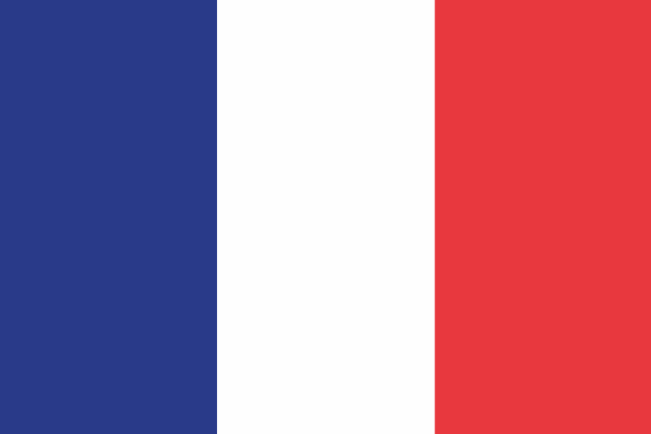 Drapeaux autocollants France