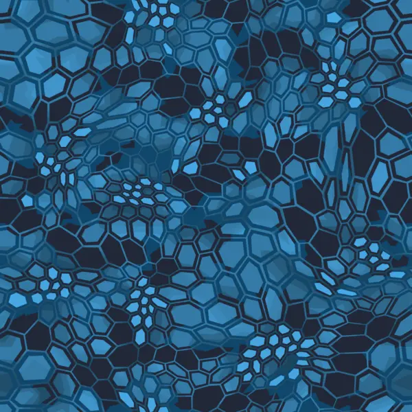 Hexagon Camo Navy Style
