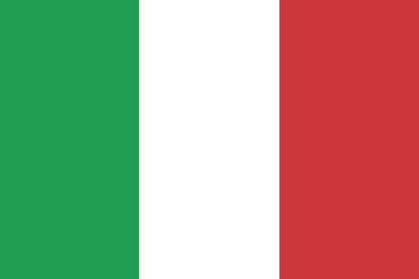 Drapeaux autocollants Italie