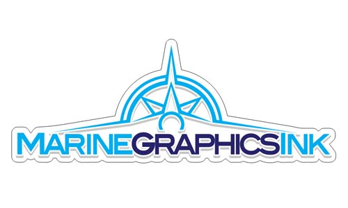 Marine Graphics Ink Logo Aufkleber