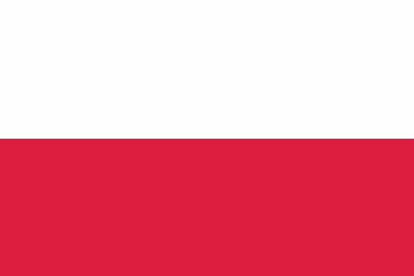 Drapeaux autocollants Pologne