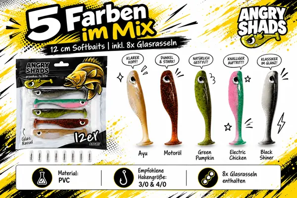 Gummfisch die besten Farben