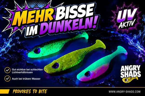 UV-Aktive Gummfische