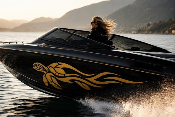 Boat Sticker Design