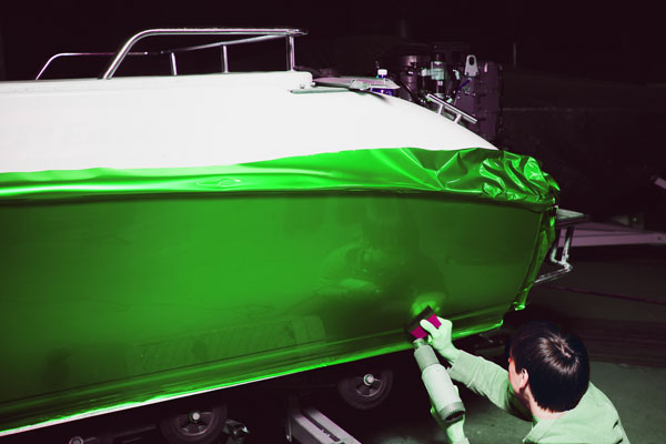 Boat foil in various colors