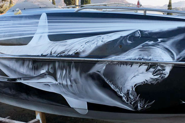 Sticker haai